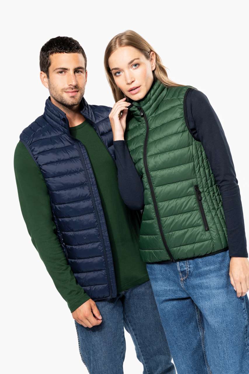 KA6113 - MEN’S LIGHTWEIGHT SLEEVELESS FAKE DOWN JACKET
