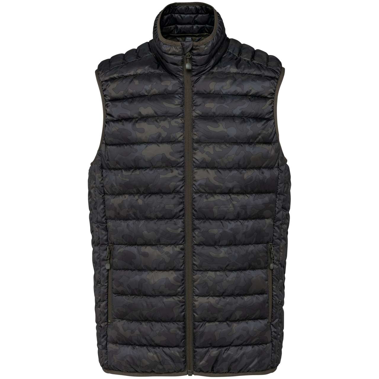 KA6113 - MEN’S LIGHTWEIGHT SLEEVELESS FAKE DOWN JACKET