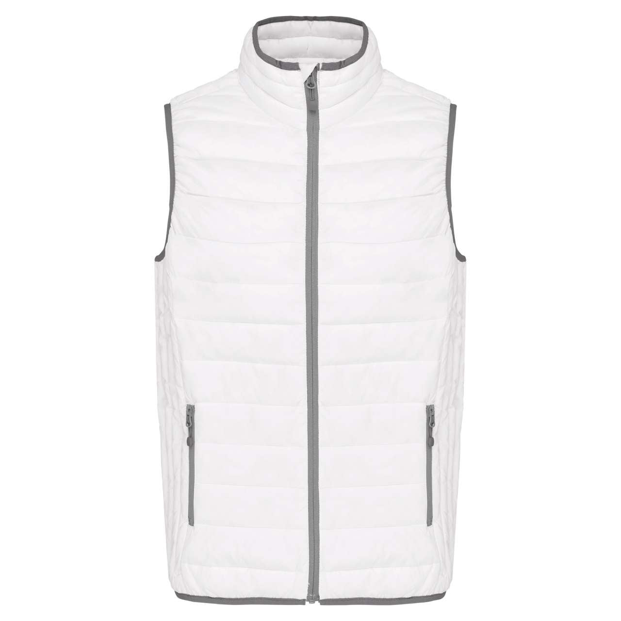KA6113 - MEN’S LIGHTWEIGHT SLEEVELESS FAKE DOWN JACKET