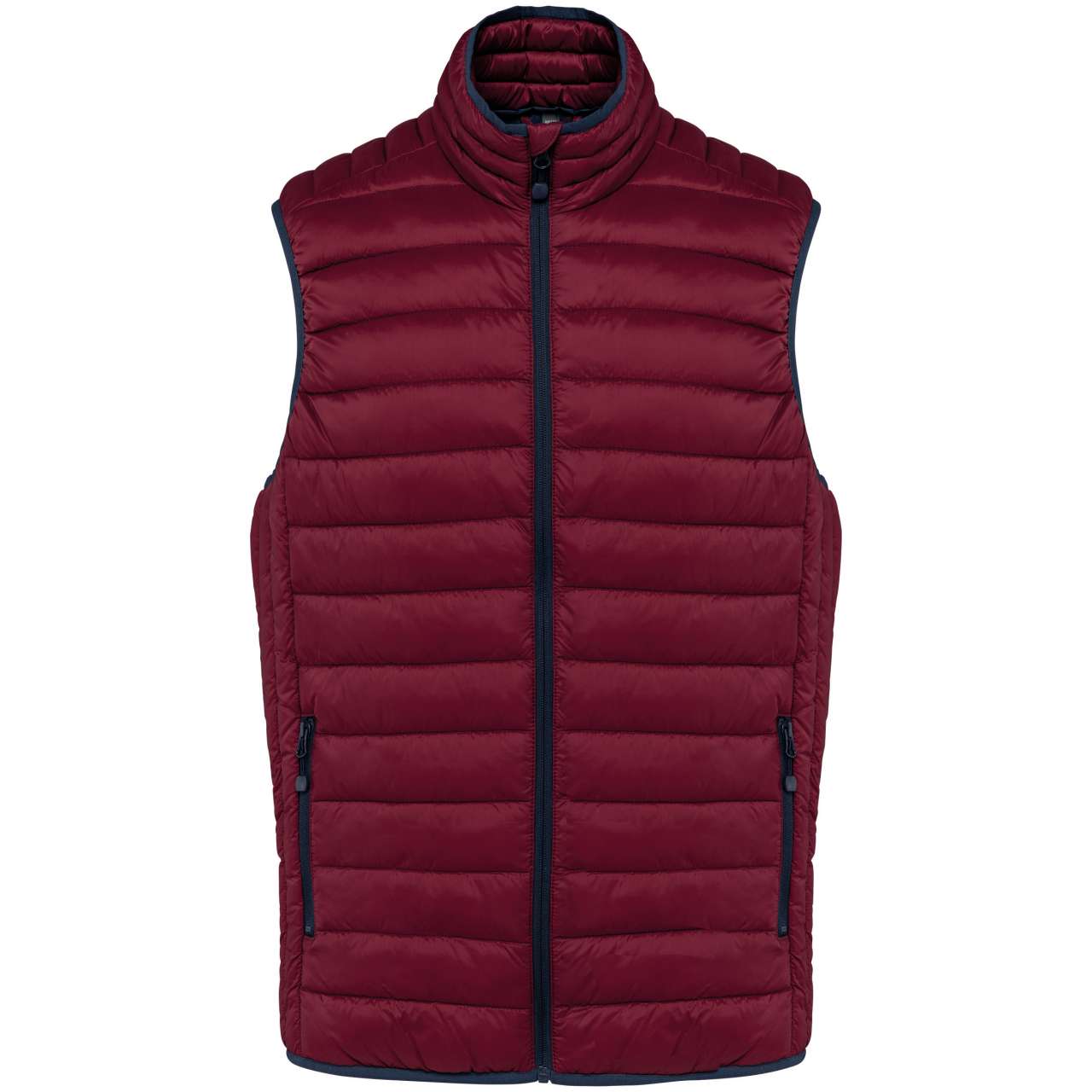 KA6113 - MEN’S LIGHTWEIGHT SLEEVELESS FAKE DOWN JACKET