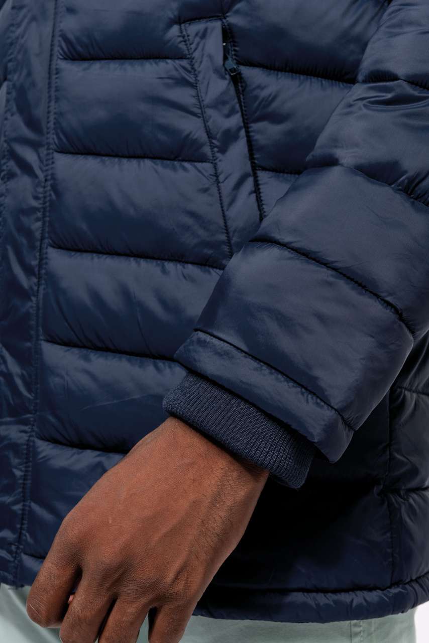 KA6128 - MEN'S LIGHTWEIGHT HOODED PADDED PARKA