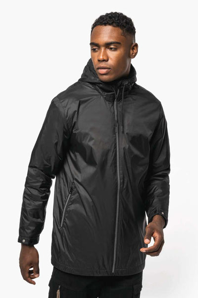 KA6153 - UNISEX HOODED JACKET WITH MICRO-POLARFLEECE LINING
