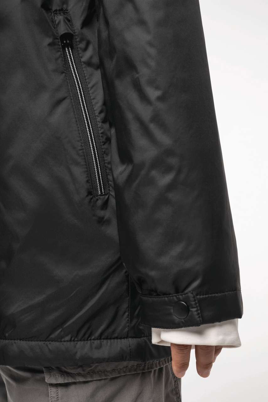 KA6153 - UNISEX HOODED JACKET WITH MICRO-POLARFLEECE LINING