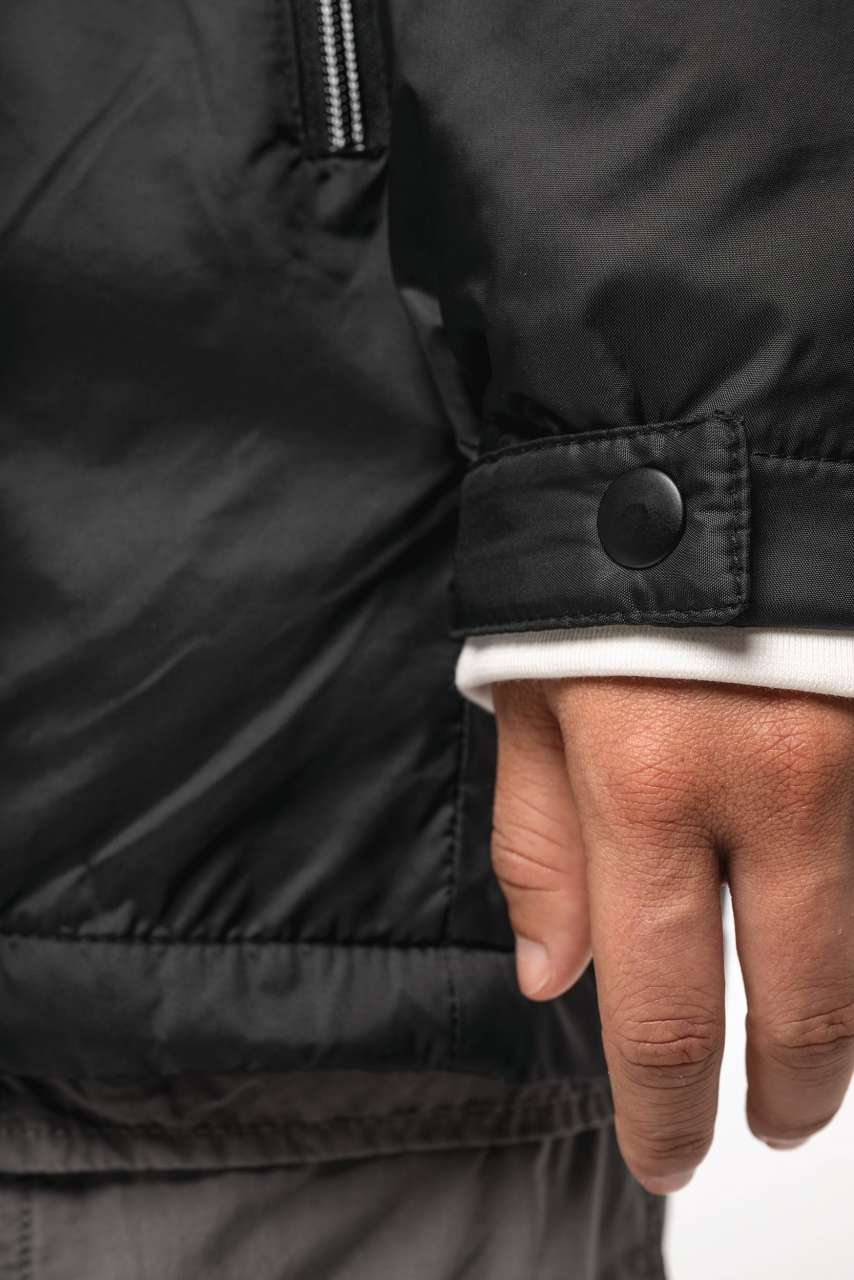 KA6153 - UNISEX HOODED JACKET WITH MICRO-POLARFLEECE LINING