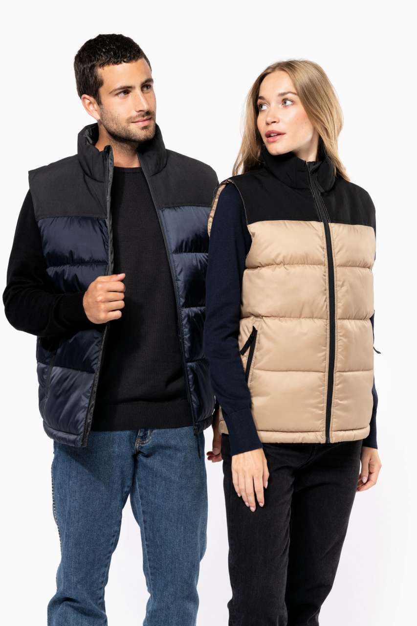 KA6162 - UNISEX BI-TONE PADDED BODYWARMER