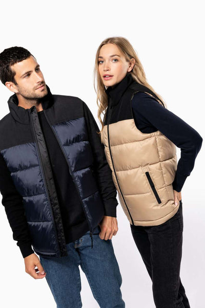 KA6162 - UNISEX BI-TONE PADDED BODYWARMER