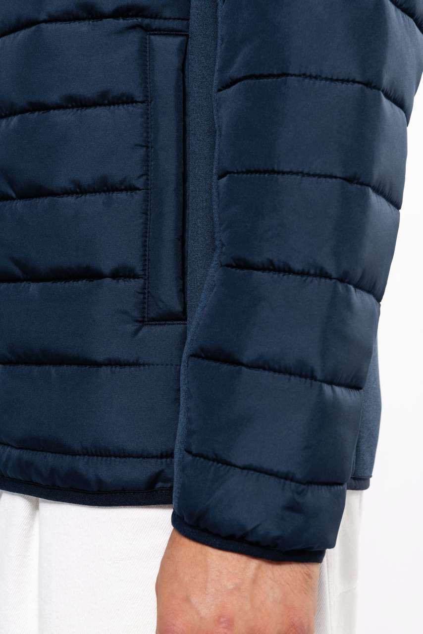 KA6171 - MEN'S BI-MATERIAL PADDED JACKET