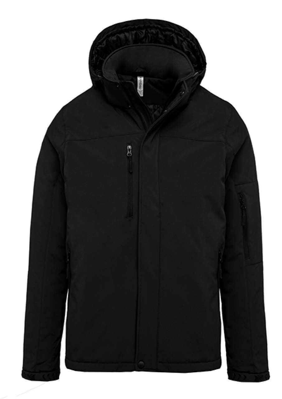 KA650 - MEN'S HOODED SOFTSHELL LINED PARKA