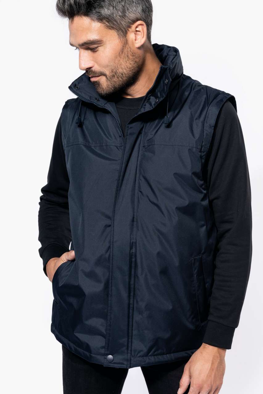 KA693 - FACTORY - DETACHABLE-SLEEVED BLOUSON JACKET
