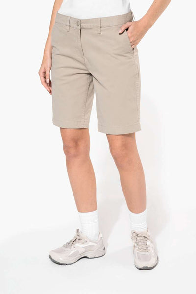 KA751 - LADIES' CHINO BERMUDA SHORTS