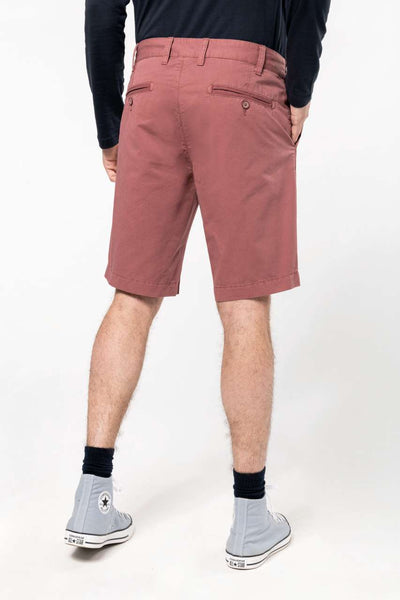 KA752 - MEN'S WASHED EFFECT BERMUDA SHORTS