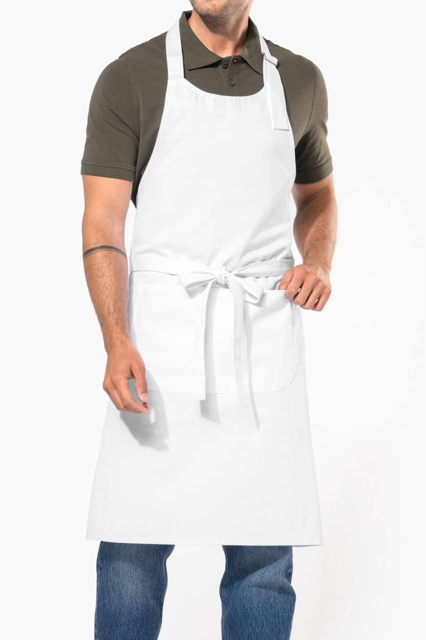 KA8005 - COTTON APRON HIGH-TEMPERATURE WASHABLE