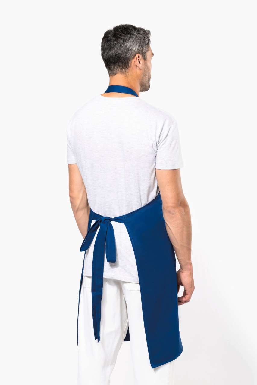 KA8007 - APRON WITH POCKET IN ORGANIC COTTON