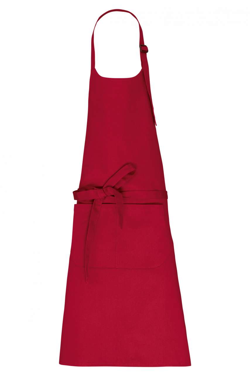 KA8007 - APRON WITH POCKET IN ORGANIC COTTON