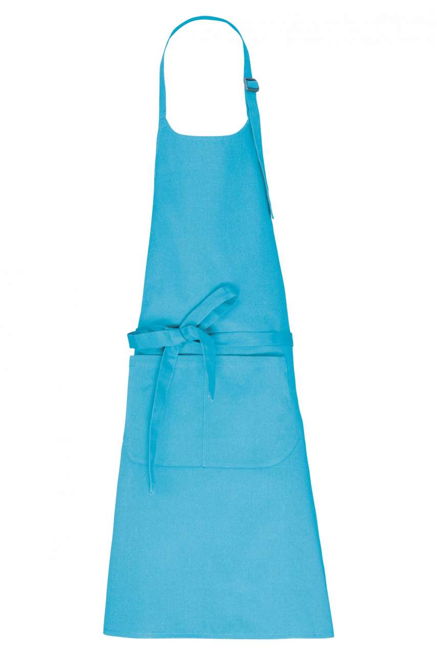 KA8007 - APRON WITH POCKET IN ORGANIC COTTON