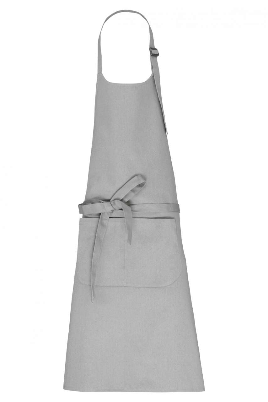 KA8007 - APRON WITH POCKET IN ORGANIC COTTON