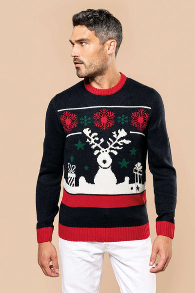 KA9010 - UNISEX CREW NECK CHRISTMAS JUMPER