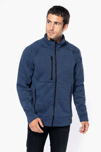 KA9106 - MEN'S FULL ZIP HEATHER JACKET