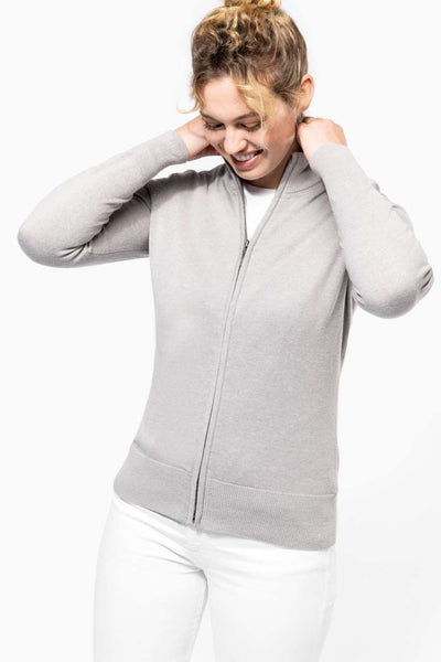 KA962 - LADIES' FULL ZIP CARDIGAN
