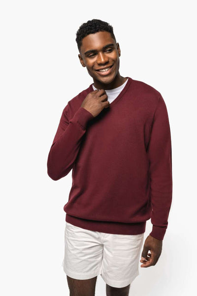 KA965 - MEN’S V-NECK JUMPER