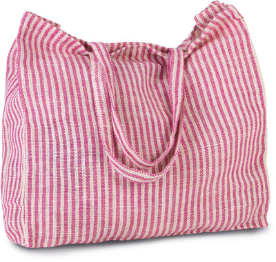 KI0236 - JUCO STRIPED SHOPPER BAG