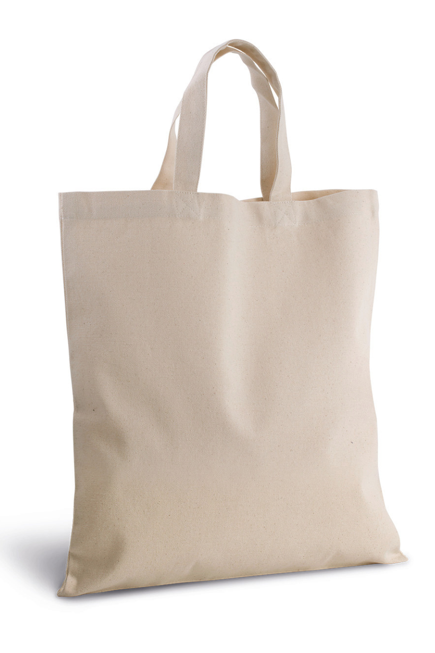 KI0249 - COTTON CANVAS SHOPPER BAG