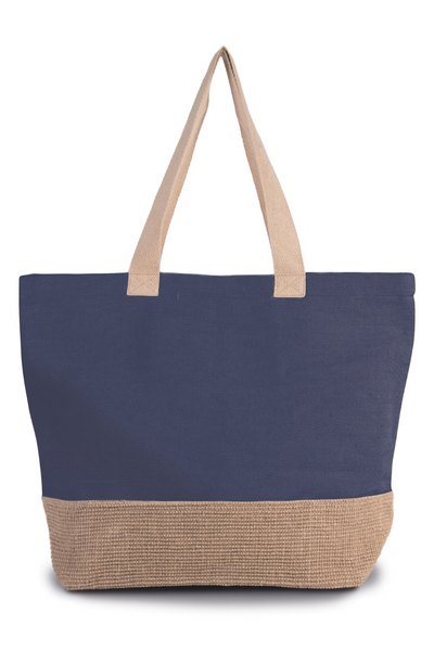 KI0258 - RUSTIC JUCO HOLD-ALL SHOPPER BAG