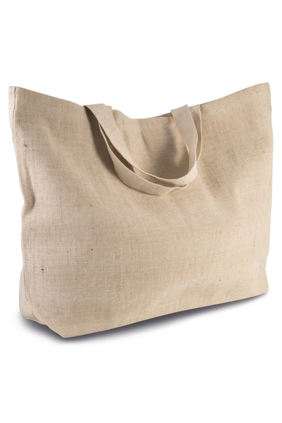 KI0260 - RUSTIC JUCO LARGE HOLD-ALL SHOPPER BAG