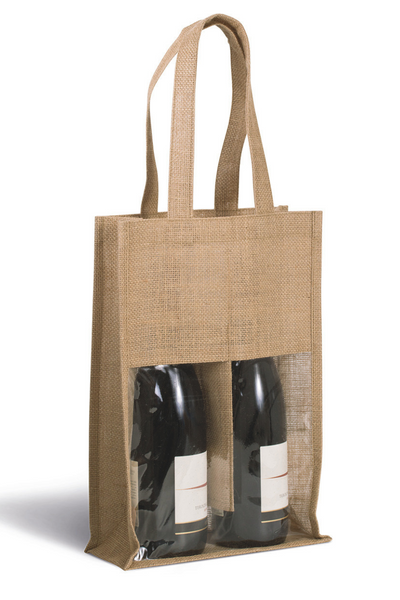 KI0268 - JUTE BOTTLE BAG