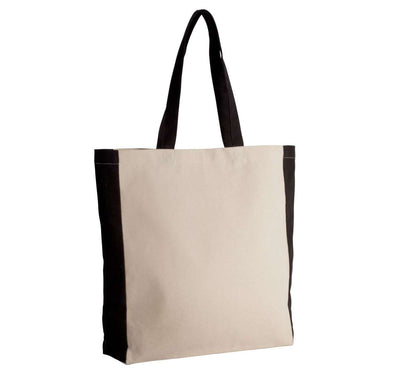 KI0275 - TWO-TONE TOTE BAG