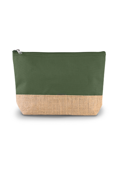 KI0276 - CANVAS & JUTE POUCH