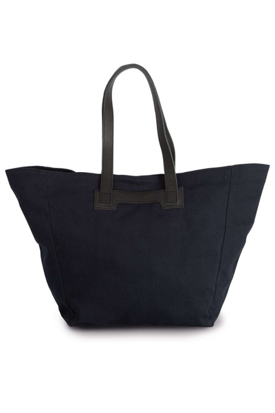 KI0280 - HANDBAG WITH LEATHER HANDLES