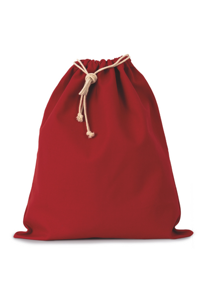 KI0747 - COTTON BAG WITH DRAWCORD CLOSURE - LARGE SIZE