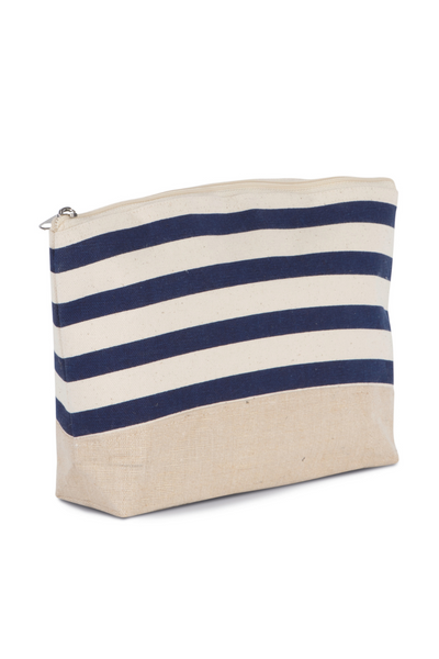 KI0752 - NAUTICAL PRINT ACCESSORIES POUCH
