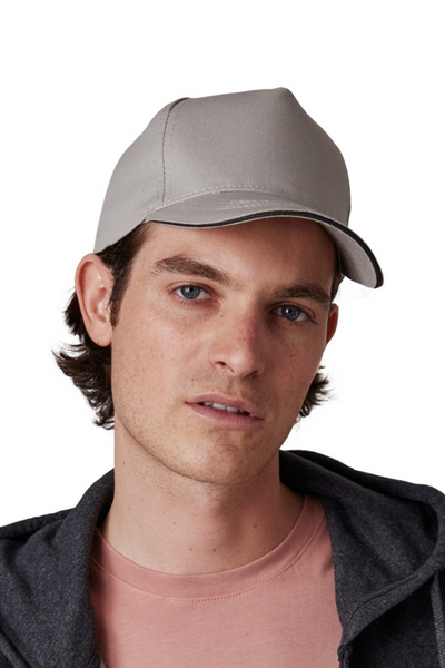 KP130 - SANDWICH PEAK CAP - 5 PANELS