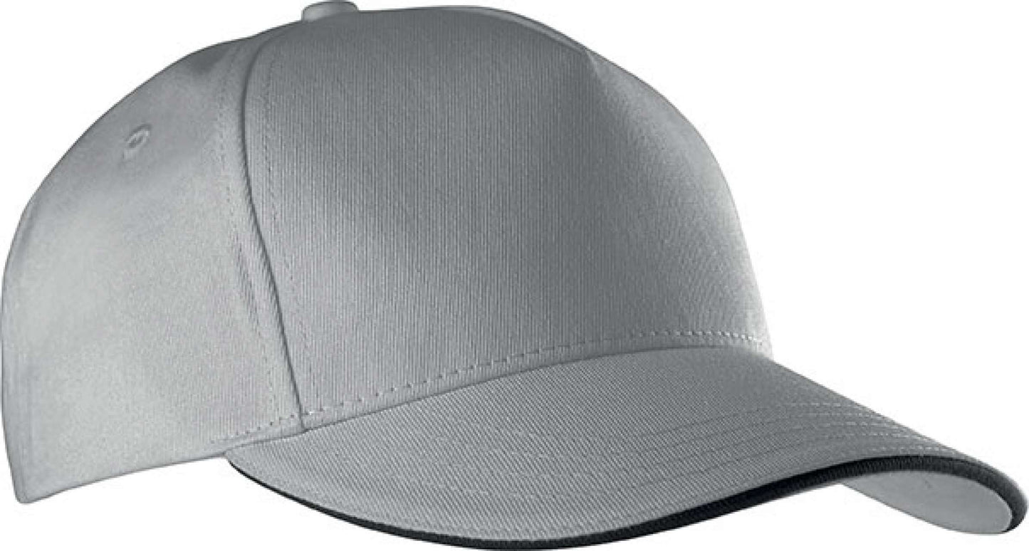 KP130 - SANDWICH PEAK CAP - 5 PANELS