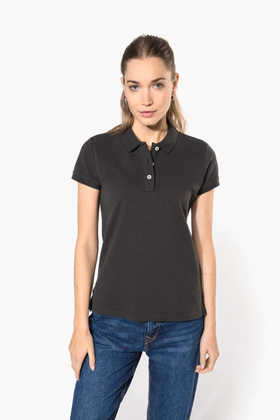 KV2207 - LADIES' VINTAGE SHORT SLEEVE POLO SHIRT