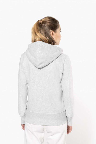 KV2307 - LADIES' VINTAGE ZIPPED HOODED SWEATSHIRT