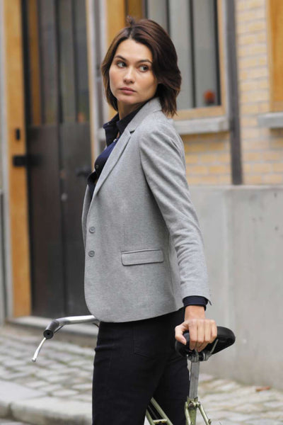 NE03170 - MARCEL WOMEN - PIQUÉ BLAZER