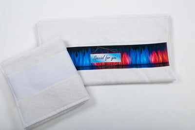 OLS400 - OLIMA TOWEL WITH SUBLIMATION BORDURE