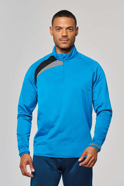 PA328 - ADULTS' ZIP NECK TRAINING TOP