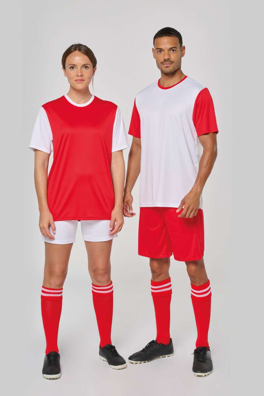 PA4023 - ADULTS' BICOLOUR SHORT-SLEEVED T-SHIRT – Mărimi M, L, XL
