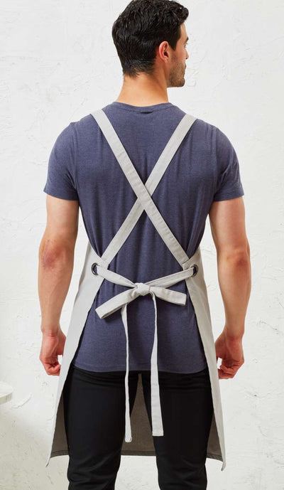 PR129 - CROSS BACK ’BARISTA’ BIB APRON