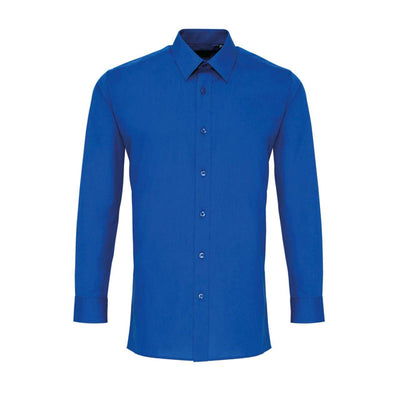PR204 - MEN’S LONG SLEEVE FITTED POPLIN SHIRT