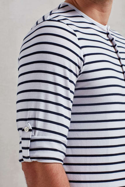 PR218 - MEN'S LONG JOHN ROLL SLEEVE TEE