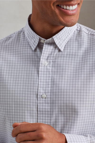 PR252 - 'MAXTON' CHECK MEN'S LONG SLEEVE SHIRT