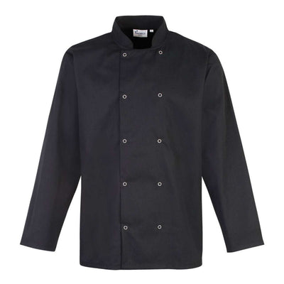 PR665 - CHEF'S LONG SLEEVE STUD JACKET
