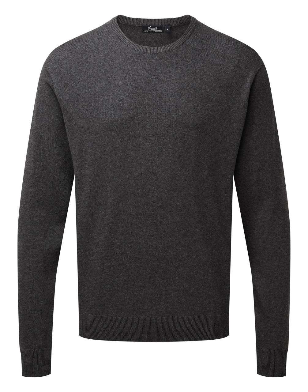 PR692 - MEN'S CREW NECK COTTON RICH KNITTED SWEATER