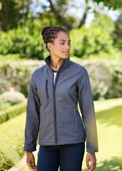 RETRA613 - WOMEN'S ABLAZE 3 LAYER PRINTABLE SOFTSHELL JACKET