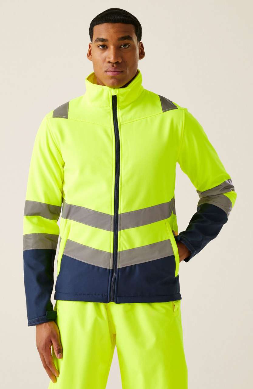 RETRA722 - PRO HI-VIS SOFTSHELL JACKET
